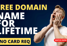 How to get free .com domain name