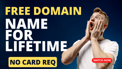 How to get free .com domain name